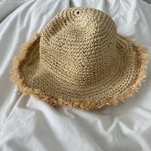 CANANA & STRAW BARLEY BUCKET HAT